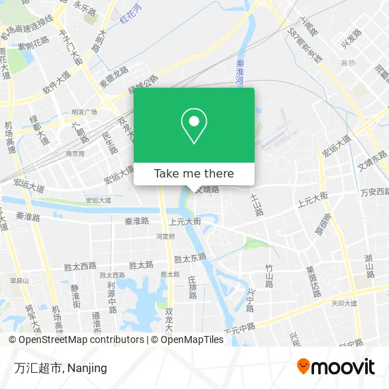 万汇超市 map