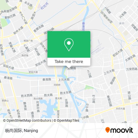 杨尚国际 map