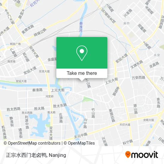 正宗水西门老卤鸭 map