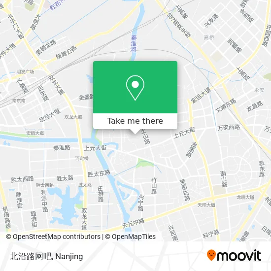 北沿路网吧 map