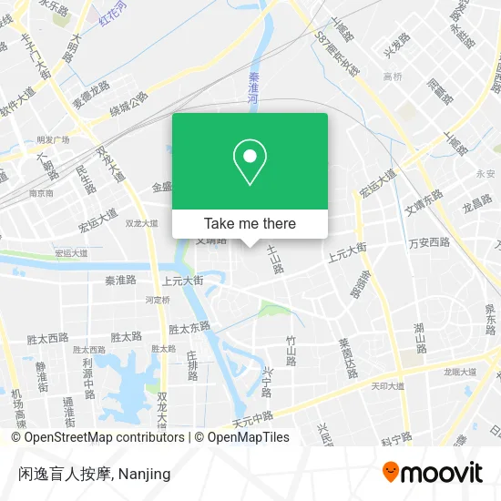 闲逸盲人按摩 map