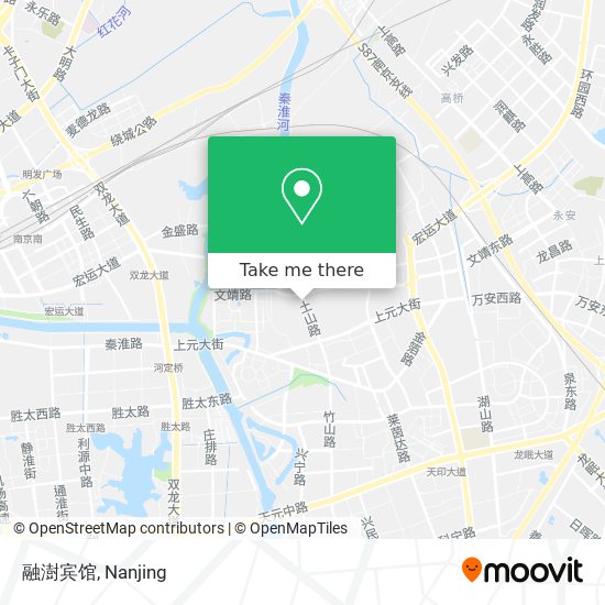 融澍宾馆 map