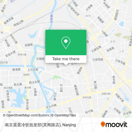 南京晨晨冷饮批发部(芙阁路店) map
