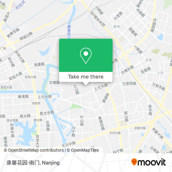 康馨花园-南门 map