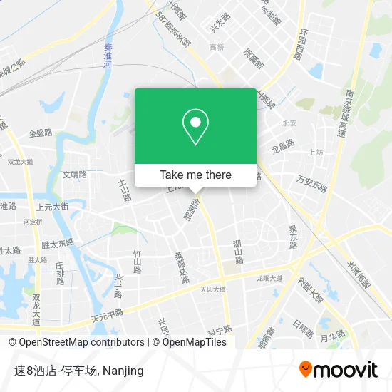 速8酒店-停车场 map