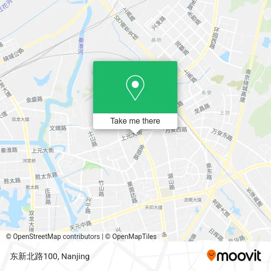 东新北路100 map
