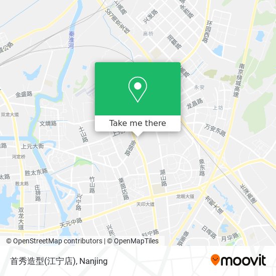首秀造型(江宁店) map