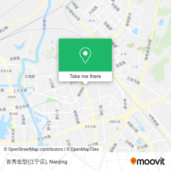 首秀造型(江宁店) map