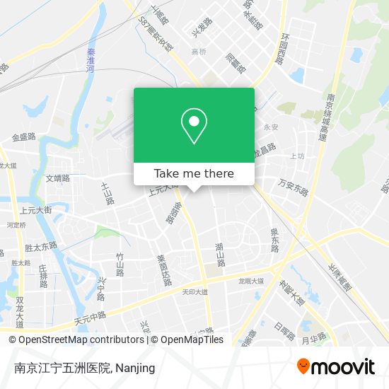南京江宁五洲医院 map
