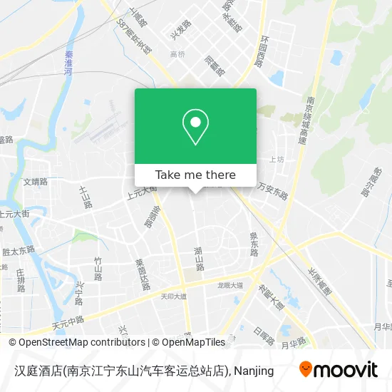 汉庭酒店(南京江宁东山汽车客运总站店) map