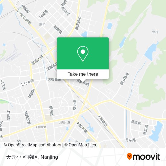 天云小区-南区 map