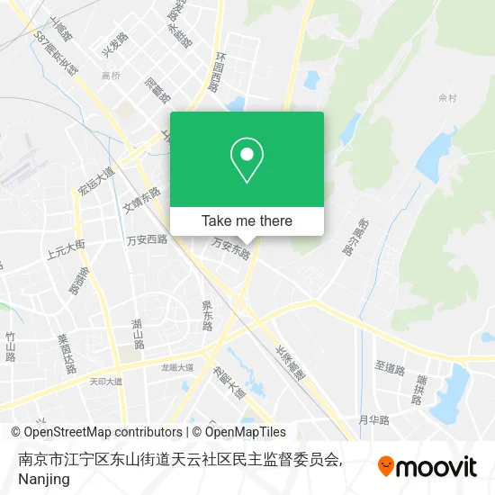 南京市江宁区东山街道天云社区民主监督委员会 map