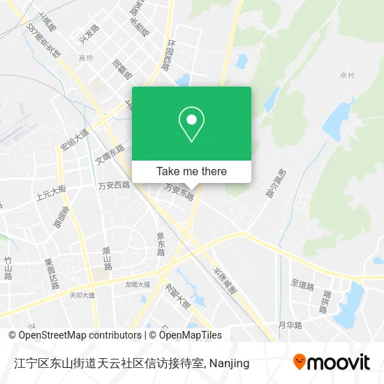 江宁区东山街道天云社区信访接待室 map