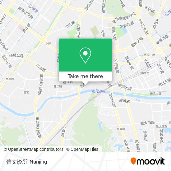 普艾诊所 map