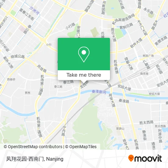 凤翔花园-西南门 map