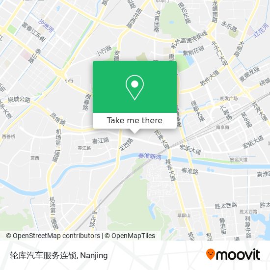 轮库汽车服务连锁 map