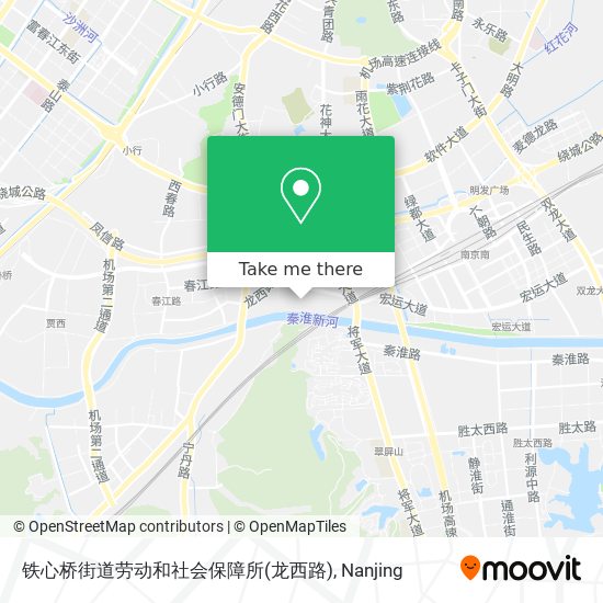 铁心桥街道劳动和社会保障所(龙西路) map