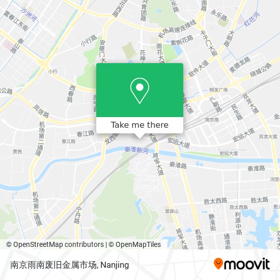 南京雨南废旧金属市场 map