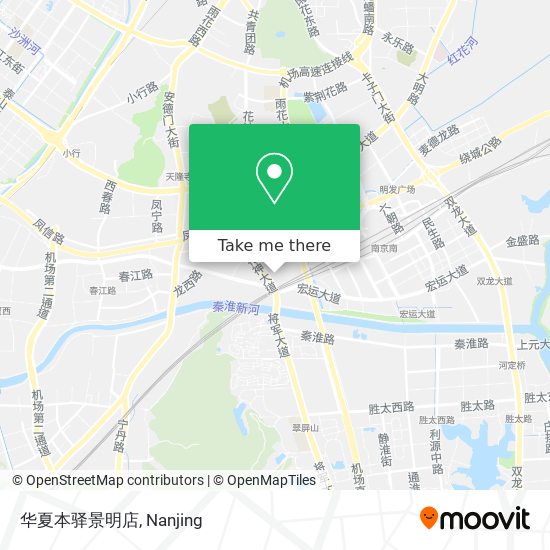 华夏本驿景明店 map