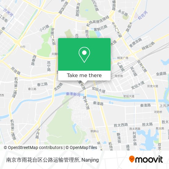南京市雨花台区公路运输管理所 map