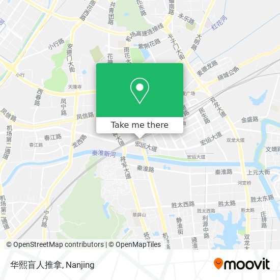 华熙盲人推拿 map