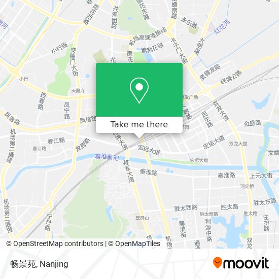 畅景苑 map