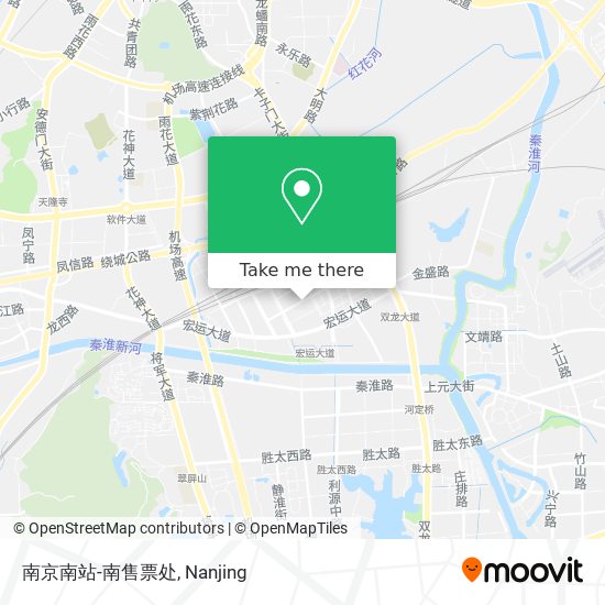 南京南站-南售票处 map
