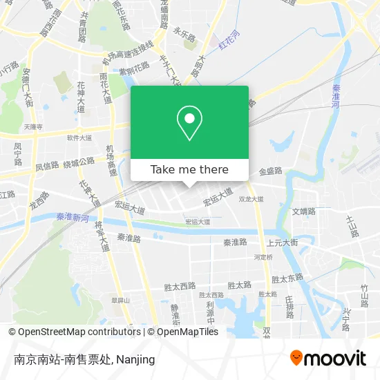 南京南站-南售票处 map