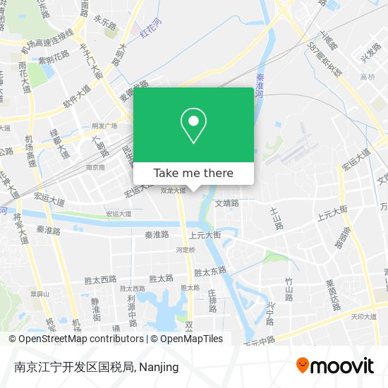 南京江宁开发区国税局 map