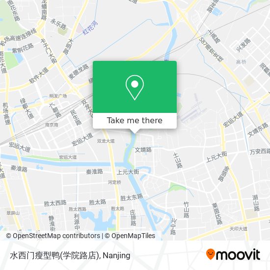 水西门瘦型鸭(学院路店) map