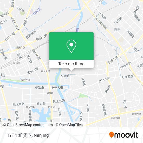 自行车租赁点 map