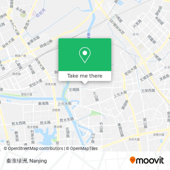 秦淮绿洲 map