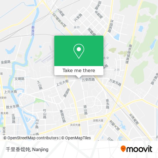 千里香馄饨 map