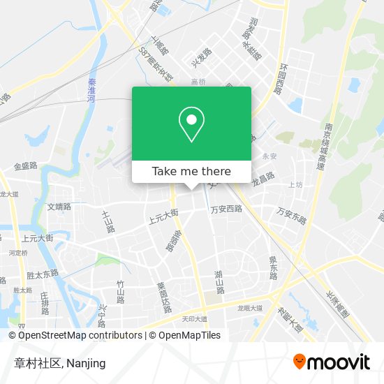 章村社区 map