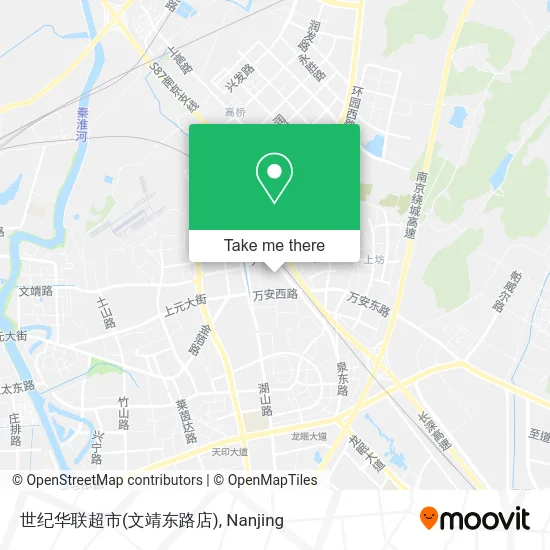 世纪华联超市(文靖东路店) map