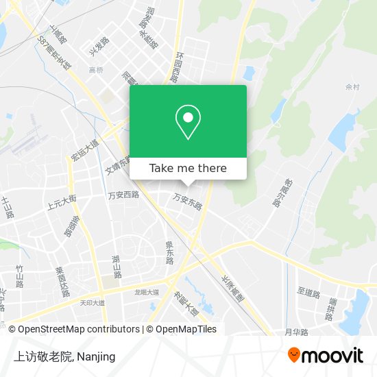 上访敬老院 map