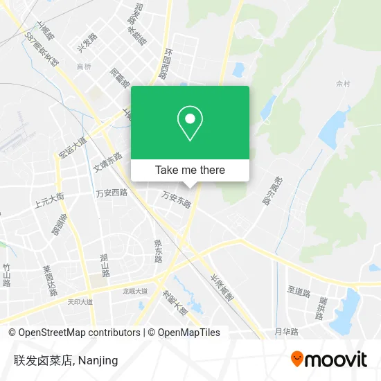 联发卤菜店 map
