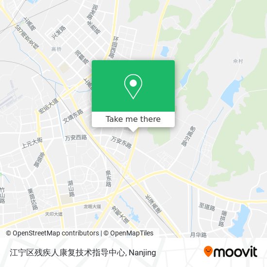 江宁区残疾人康复技术指导中心 map