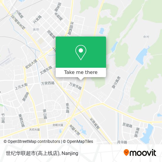 世纪华联超市(高上线店) map