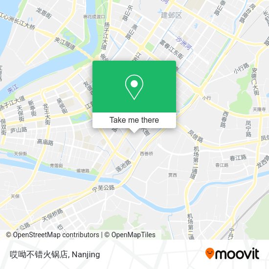 哎呦不错火锅店 map