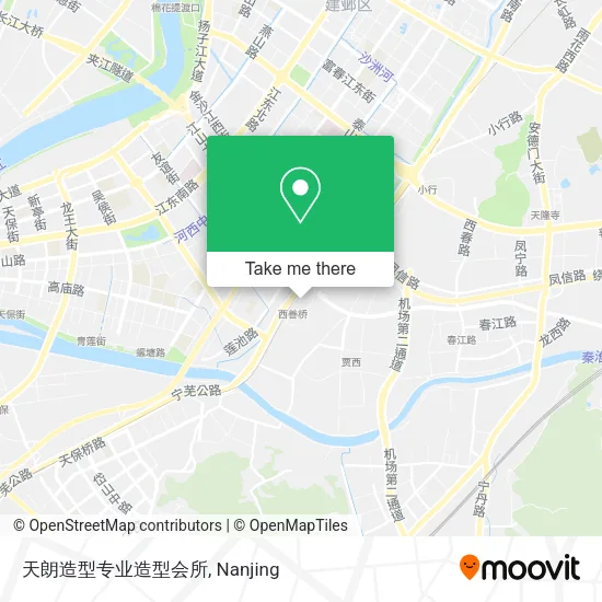 天朗造型专业造型会所 map