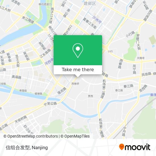 信组合发型 map