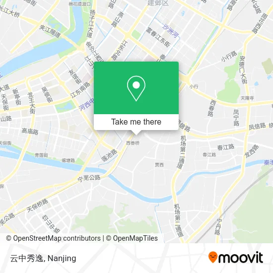云中秀逸 map