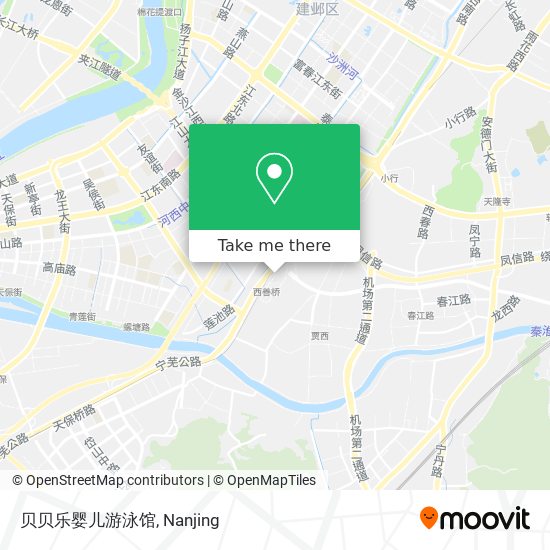贝贝乐婴儿游泳馆 map