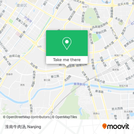 淮南牛肉汤 map
