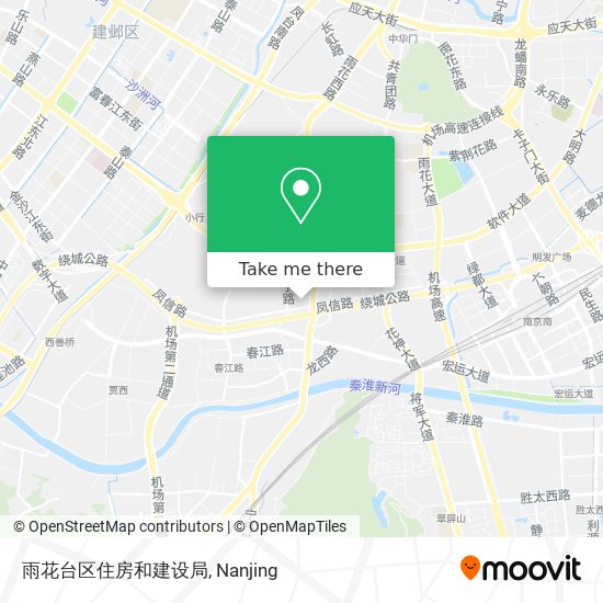雨花台区住房和建设局 map