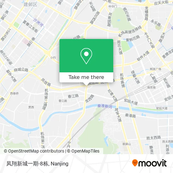 凤翔新城一期-8栋 map