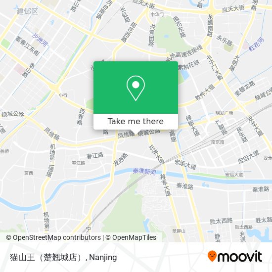 猫山王（楚翘城店） map