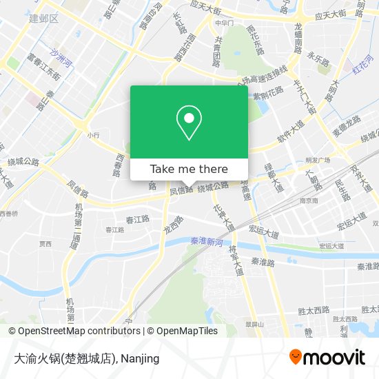 大渝火锅(楚翘城店) map