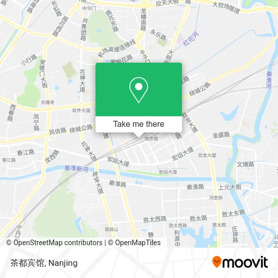 茶都宾馆 map